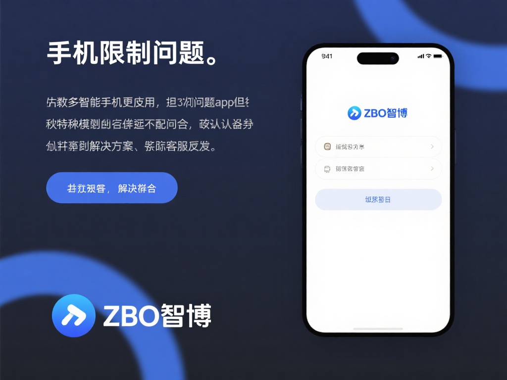 ZBO智博app下载安装常见问题及解决方法 机型限制问题:尽管多数智能设备均支持ZBO智博ap