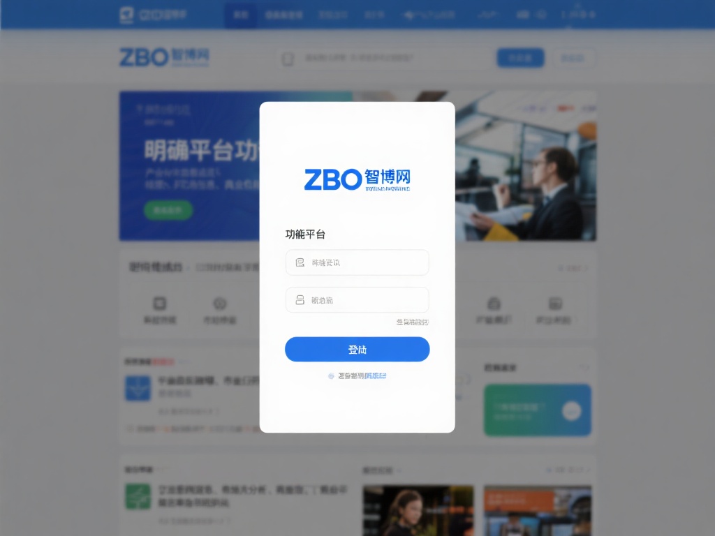 在登陆ZBO智博网前，首先要明确平台的功能和定位。