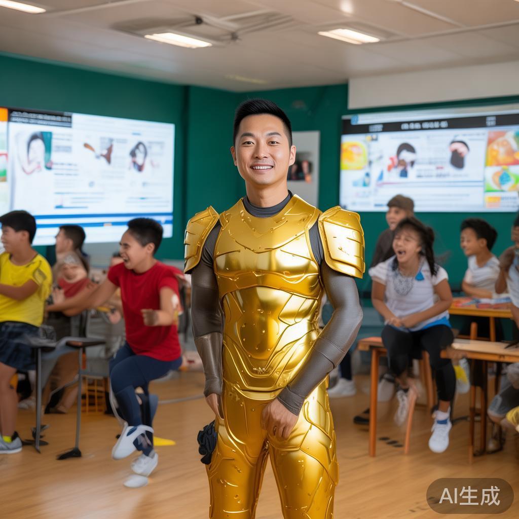 孙老师的教学理念强调：体育不仅是一项技能，更是一种